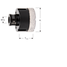 M14 diamantboorkroon M14 diamantboorkroon