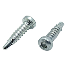 Randschroeven zelfborend 4,8x20 torx bi-metaal 1000 stuks RAL 7034 Randschroeven zelfborend 4,8x20 torx bi-metaal 1000 stuks RAL 7034