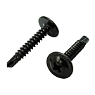 Zelfborende schroeven met ring zwart verzinkt 4,8x50 200 stuks Zelfborende schroeven met ring zwart verzinkt 4,8x50 200 stuks