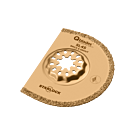 Qblades SL45 Multitool-Hartmetall-Segment-Sägeblatt Stein und Beton 75 mm (Starlock)