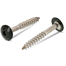 Schrauben für Trespa® Edelstahl A2 4,8x25 RAL 6009 Tanengrün - 100 stück Schrauben für Trespa® Edelstahl A2 4,8x25 RAL 6009 Tanengrün - 100 stück