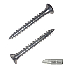 Spanplattenschrauben mit kopfbohrung 4,5x25 verzinkt - 500 Stück Spanplattenschrauben mit kopfbohrung 4,5x25 verzinkt - 500 Stück