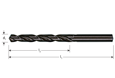 HSS-R Metalbohrer 10mm - 1 Stück