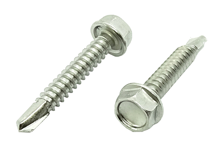 Bohrschrauben Edelstahl A2 6,3x38 DIN 7504K - 100 Stück