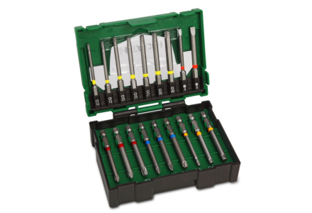 Hitachi sonderlänge Bitset 18-Teilig 75mm