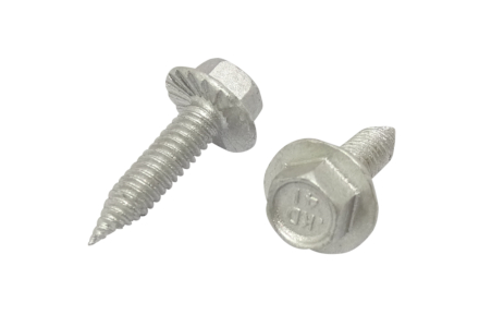 Dünnblechschrauben - Bohrschrauben Sechskantkopf RVS 410 4,2x16 - 100 Stück