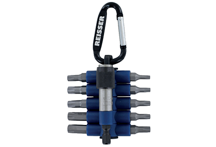 Reisser Wedge Torx Bitset 11-Teilig