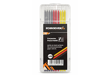 Zimmermannsstift-Minen in Farbe - 10 Stück