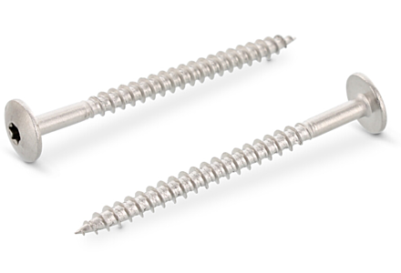 Tresposchrauben 4,8x38 edelstahl A2 - 100 Stück