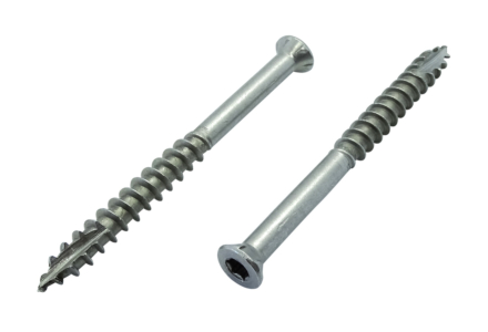 Reisser Terrassenschrauben TS-A2 torx edelstahl 5,5x50 Ruspert Silver - 200 Stück