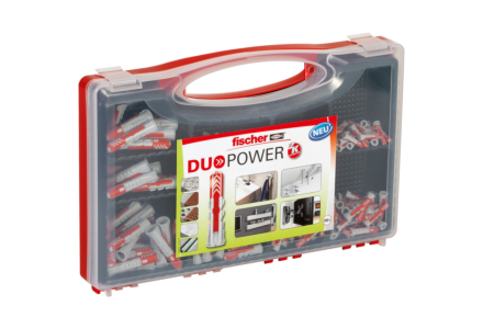 Fischer Red-Box DuoPower Dübel - 280-Teilig