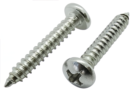 Blechschrauben DIN 7981 Rundkopf Edelstahl 3,5x16 - 1000 Stück