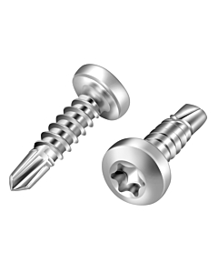 Bohrschrauben Rundkopf torx verzinkt 4,2x16 DIN 7504N - 100 Stück