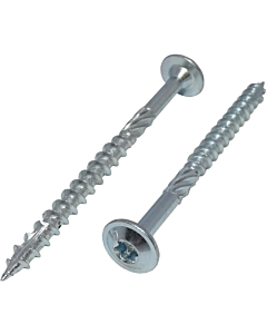 Tellerkopfschrauben 6x70 torx verzinkt 100 stück