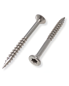 Hartholzschrauben edelstahl A4 TX 6x70 100 stück