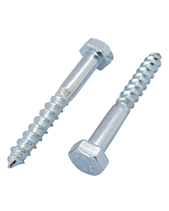 Sechskant Holzschrauben verzinkt DIN 571 10x200 - 50 St&uuml;ck