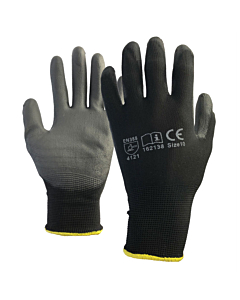 Soft PU Handschuh schwarz