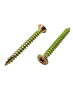 Holzschrauben mit Schneidspitze 3x40 TX gelb verzinkt 500 stück