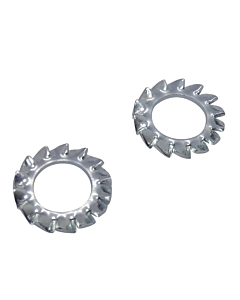 Fächerscheiben M5 DIN 6798A verzinkt - 200 Stück