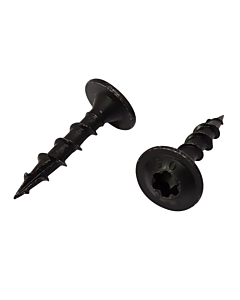 Tellerkopfschrauben 6x30 torx schwarz verzinkt 100 stück