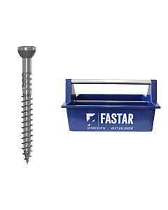 Terrassenschrauben Set 5x50 + Tragebox 400 teilig