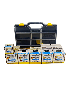 Woodies Schrauben Sortiment + Koffer (1501 teilig)