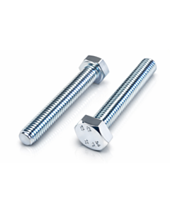 Sechskantschrauben M12x25 galv. verzinkt DIN 933 8.8 100 st&uuml;ck