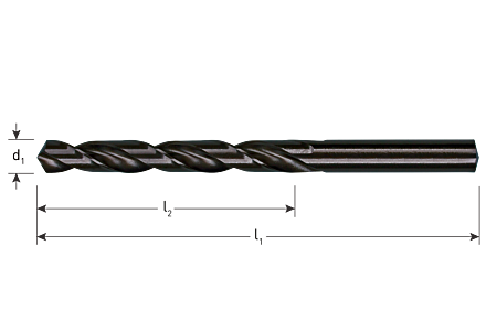 HSS-R metaalboor 4,2mm 1 stuk