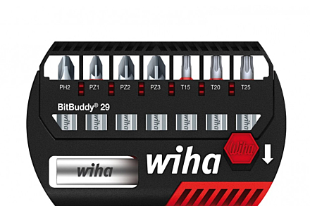 Wiha BitBuddy powerbitset 29mm 8-Teilig