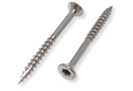 Hartholzschrauben edelstahl A4 TX 6x150 100 stück