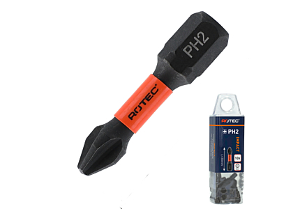 Impact Schraubbit 30mm PH3 - 10 stück