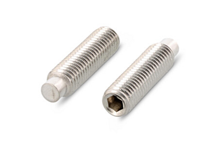 Gewindestift mit Innensechskant und Zapfen edelstahl A2 ISO 4028 5x6 - 500 Stück