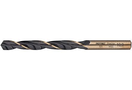 Rotec HSS Metallbohrer 'precise' 4,5 mm. DIN 338 V.E. 1 stück