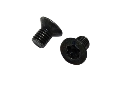 Metallschrauben ISO 14581 schwarz verzinkt M5x12 - 500 stück