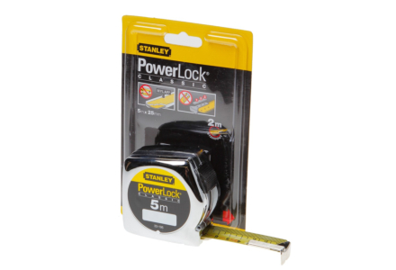 Stanley Powerlock Rollbandmaß 5x25