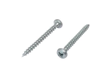 R2 Spanplattenschraube, Pan Head, 6,0 x 60 mm, Teilgewinde - 100 Stück