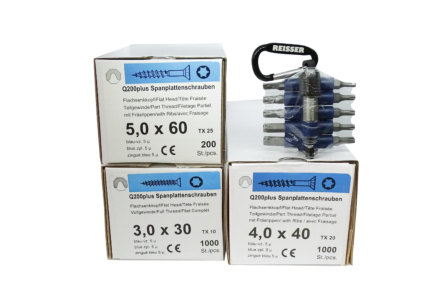 Spanplattenschrauben Sortiment M - 1801 teilig