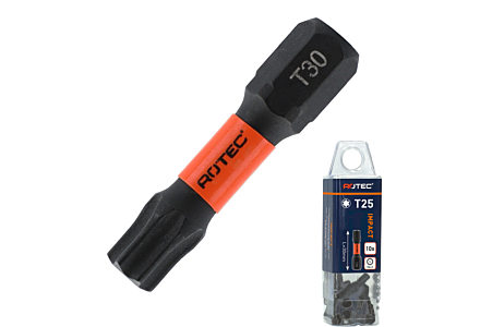 Impact Schraubbit 30mm torx 20 - 10 stück