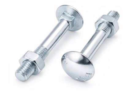 Schlossschrauben verzinkt DIN 603/555 10x40 100 stück