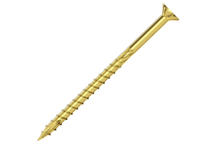 Spaanplaatschroeven geel verzinkt torx 4x45 - 500 stuks