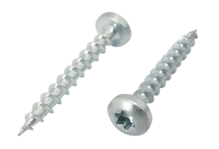 Spanplattenschrauben Rundkopf TX verzinkt 3,5x16 200 stück