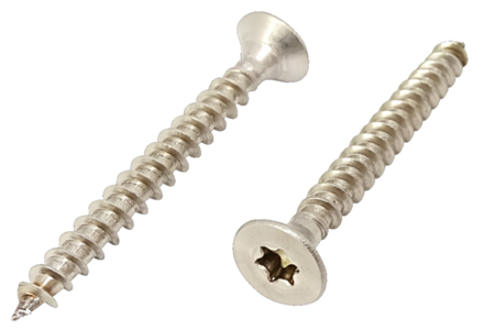 Spanplattenschrauben Edelstahl A2 TX 5x90 vollgewinde - 100 Stück