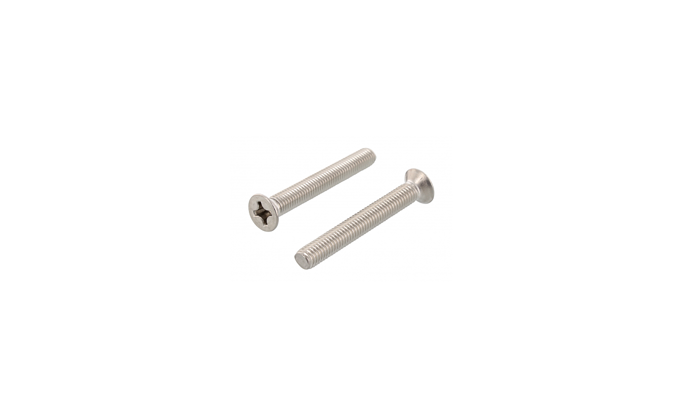 Metallschrauben DIN 965 edelstahl A2 M6x16 500 stück