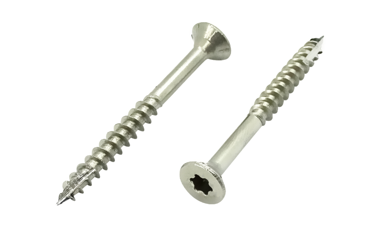 Hartholzschrauben edelstahl A4 TX 5x80 100 stück