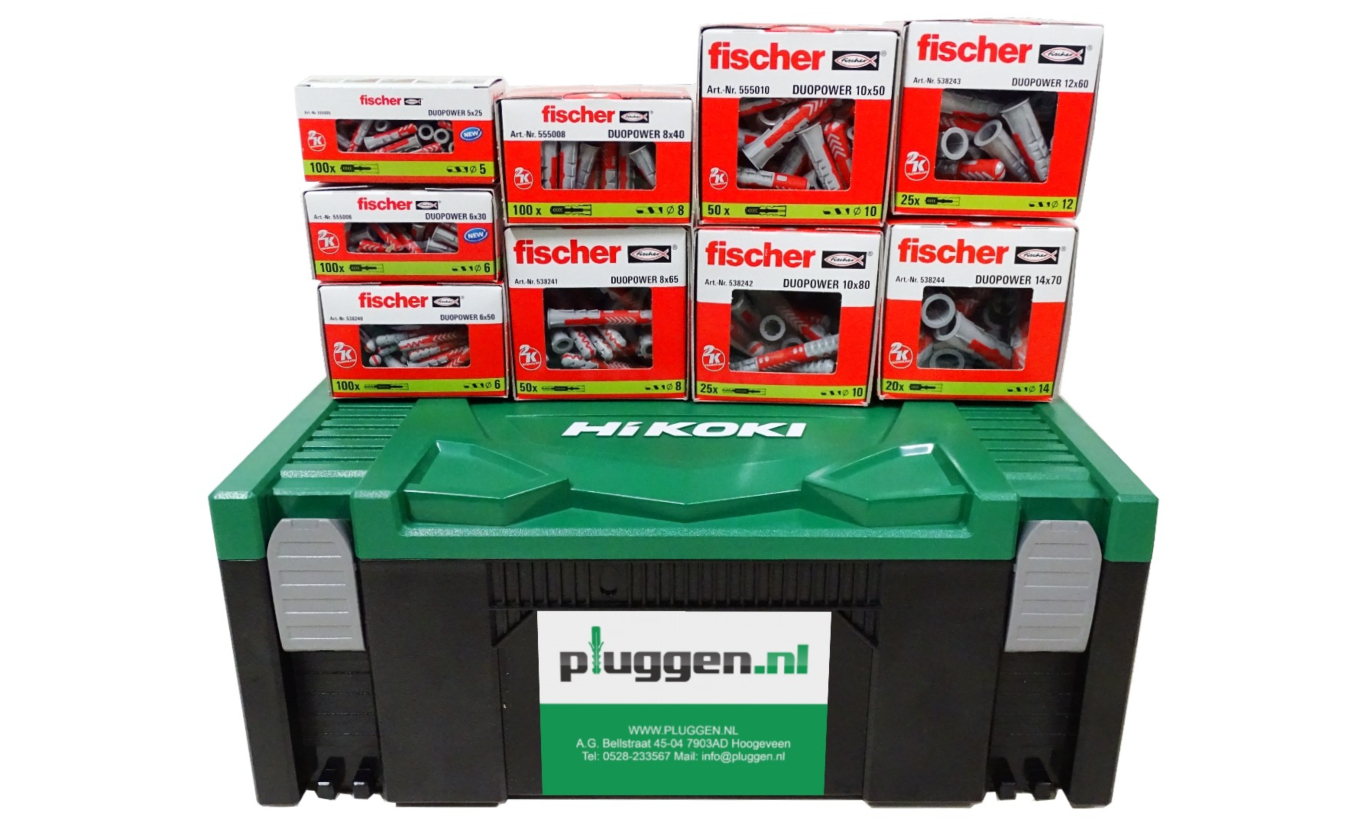 Fischer Duopower Dübel Sortiment 570 teilig