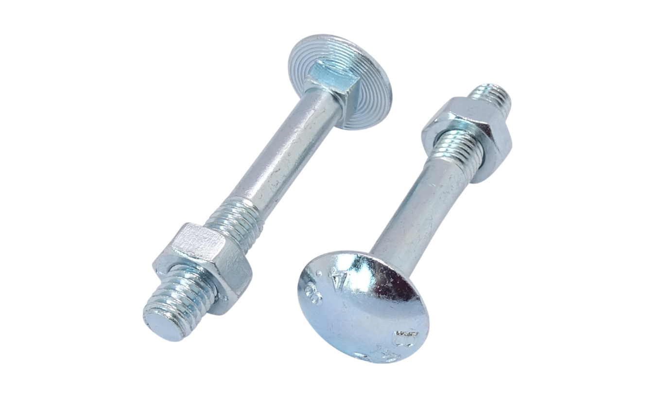 Schlossschrauben verzinkt DIN 603/555 16x160 25 stück