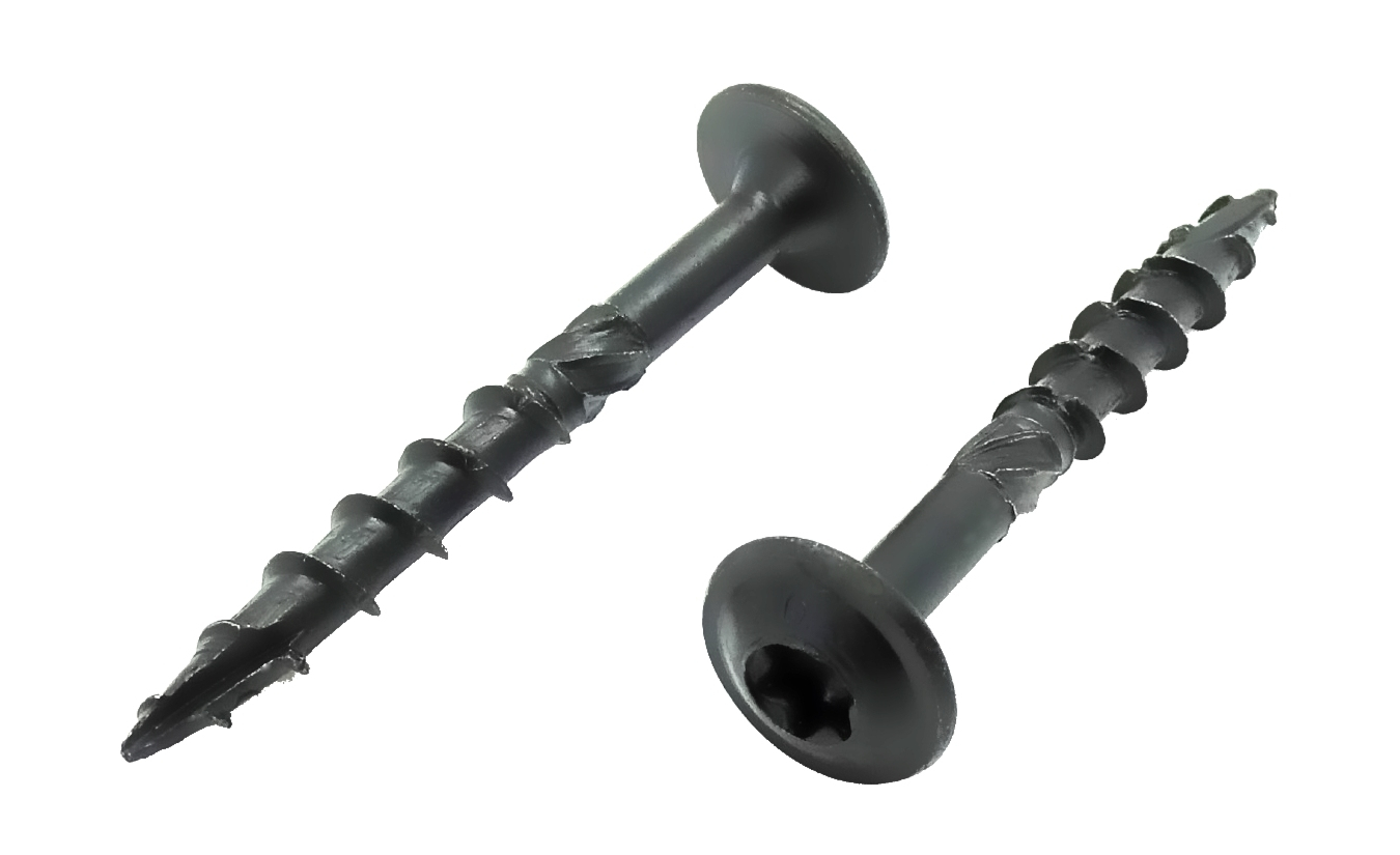 Tellerkopfschrauben 8x60 torx schwarz verzinkt 50 stück