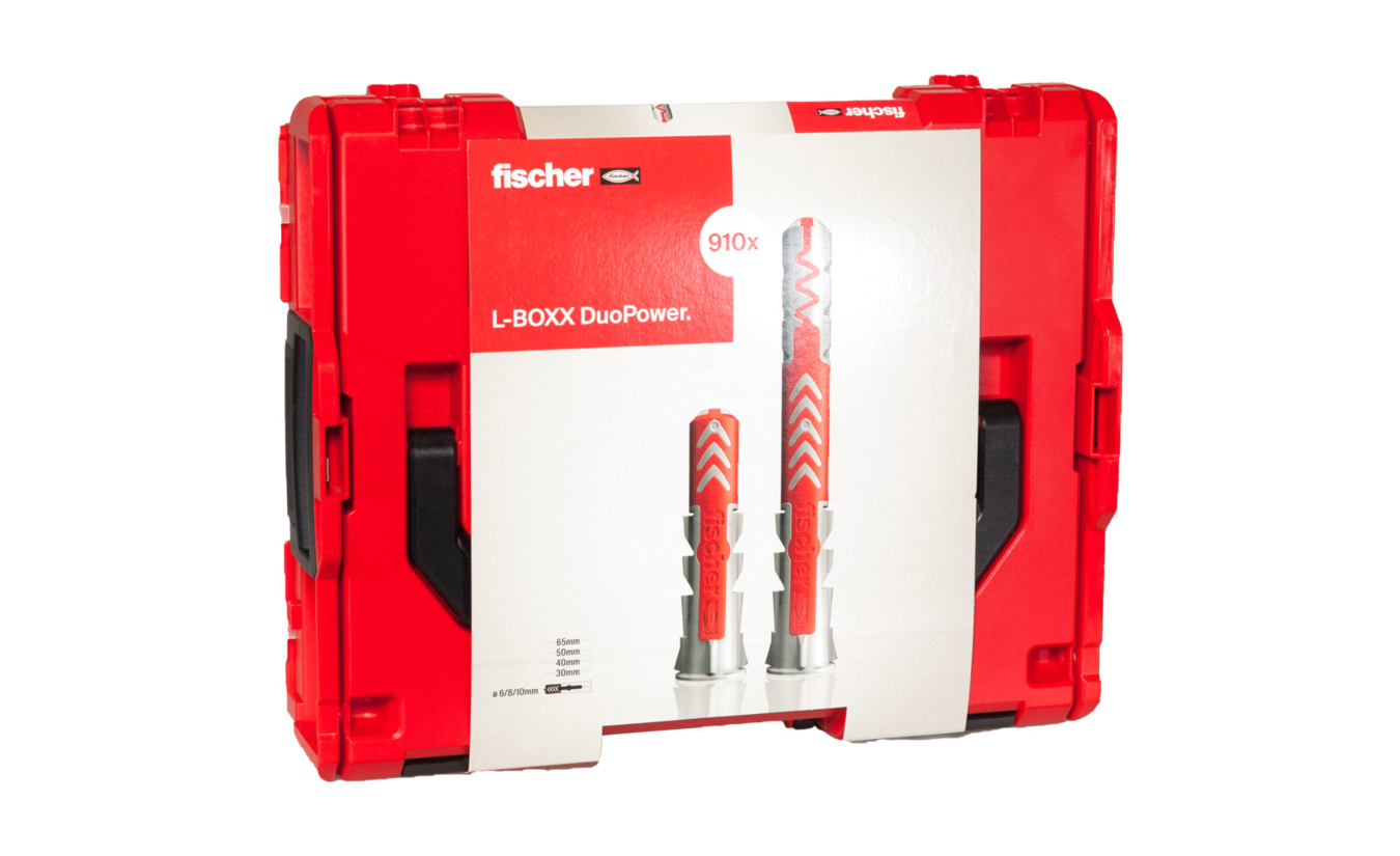 Fischer DuoPower L-BOXX 102 (910-teilig)